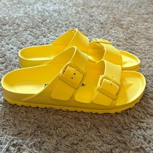 Birkenstock Arizona Eva Two-Strap Sandals - vibrant yellow 38